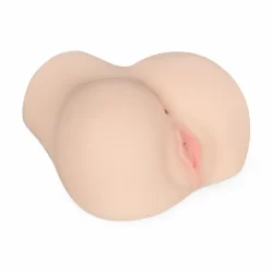 Alternative view of Friend With Benefits Intimate Device with Bullet Vibrator, Dual Entry, Beige