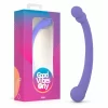 Good Vibes Only Leah Dual-Ended Silicone Vibrator Purple 10 Modes - Asu ja Lelu