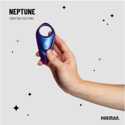 Alternative view of Hueman Neptune Vibrating Intimate Ring with Remote Control, Waterproof