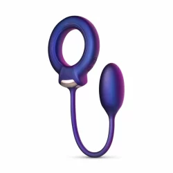 Hueman Vibrating Dual-Purpose Ring with Anal Ball Attachment