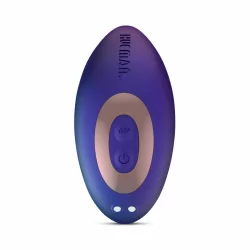 Alternative view of Hueman Voyager Vibrating Plug Purple - 10 Modes, Remote Control, Silicone