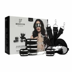 Loveboxxx Secret Pleasure Chest Silver Moon Set with Restraints & Mask