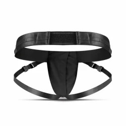 Alternative view of No-Parts Jordan Adjustable Intimate Harness, Flexible Size, Black