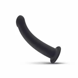 No-Parts Parker Intimate Silicone Model 19.5 cm Black Ergonomic Curve