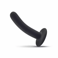 NO-PARTS Logan Model 13.5 cm Black Silicone Intimate Accessory
