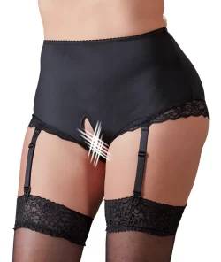 Cottelli Collection Suspender Briefs XL with Lace Detailing - Asu ja Lelu