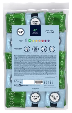 Alternative view of Mister Size 47mm Ultra-Thin Condoms 100 Pack - Precise Fit & Comfort