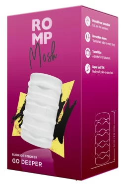 ROMP Mosh Intimate Stimulation Sleeve Transparent 6.4cm TPE
