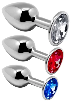 Alternative view of Alive Metal Plug Kit Trio - Multi-Size Analogue System, Colorful Gems
