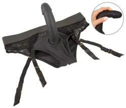 Alternative view of You2Toys Your Strap-On Set - Black Briefs with Adjustable Straps & Silicone System
