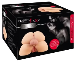 Realistixxx Deluxe Double Torso Natureskin Anatomical Model 31.5 cm