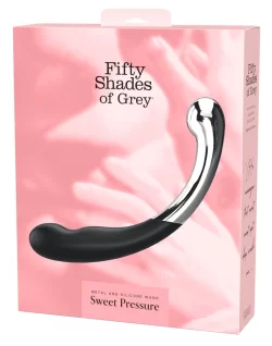 Fifty Shades of Grey Sweet Pressure Dual-Ended Silicone & Metal Wand 21.5cm