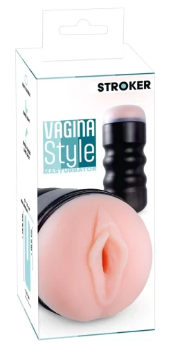 STROKER Vagina Style Intimate Device with Discreet Case 16.8 cm