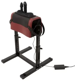 The Banger CLIMAXXR360 Multi-Attachment Electric Intimate Machine, Adjustable Seat