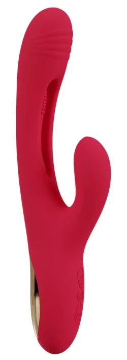 Alternative view of Sweet Smile Rabbit Flicking Intimate System Pink 24.2cm Silicone