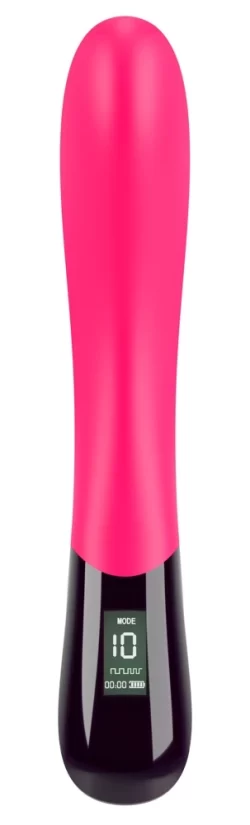 Alternative view of You2Toys Pink Sunset G-Spot Vibrator Digital Display Silicone 20cm