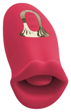 Alternative view of You2Toys Oral Fun Vibrator Moving Lips Silicone Pink 13cm