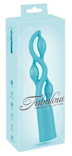 You2Toys Fabulous Intimate Device Turquoise Silicone 25cm Waterproof