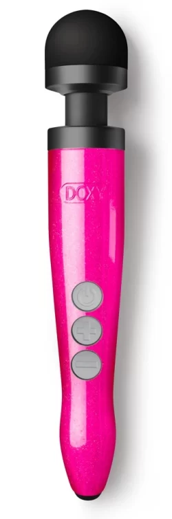 Alternative view of Doxy Die Cast 3R Hot Pink Cordless Massage Wand, 28cm, Rechargeable