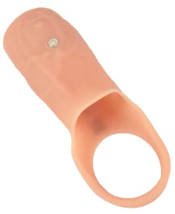 Alternative view of Realistixxx Real Sleeve Open Silicone Vibrating Extension 14cm
