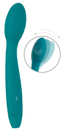 Alternative view of Sweet Smile Nodding Head Vibrator - 10 Modes, Waterproof, Silicone, 18.2cm