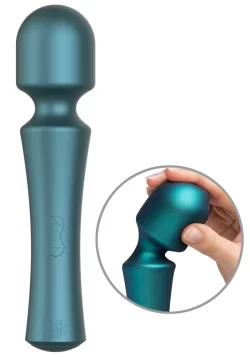 Alternative view of ROMP Presto Metallic Wand Massager - 10 Modes, Waterproof, 20cm
