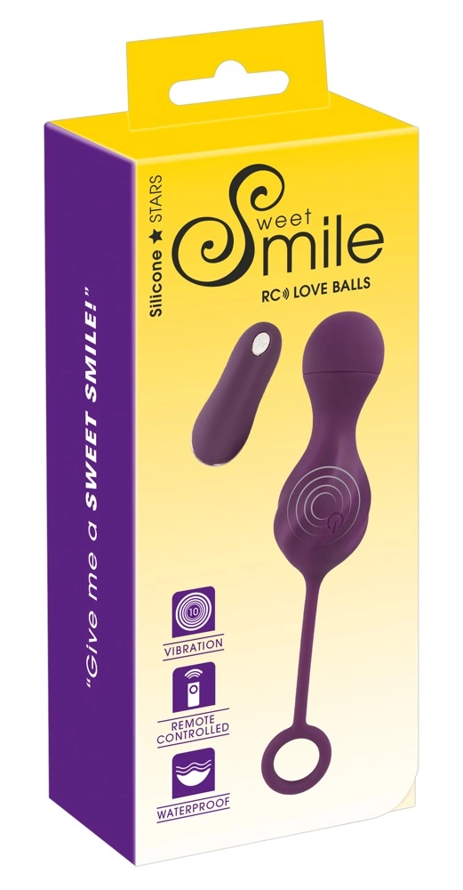 Sweet Smile RC Dual Silicone Pelvic Trainer Balls - Asu ja Lelu