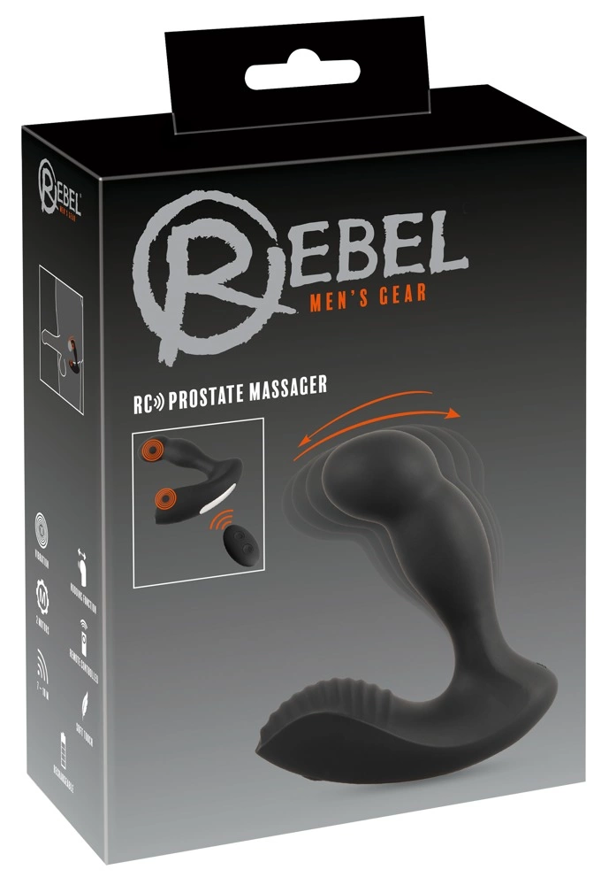 Rebel RC Intimate Massager Prostate Model with Remote Control 13.1 cm - Asu ja Lelu