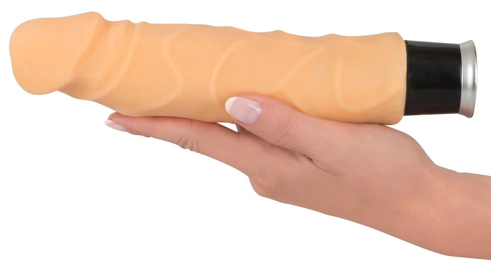 <p><strong>Nature Skin Big Vibe Flexible Vibrating Model 23cm TPR Material</strong></p> - Asu ja Lelu