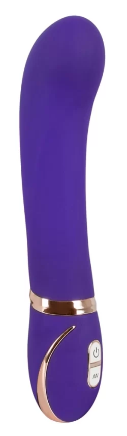 Alternative view of Front Row Rechargeable G-spot Device Purple 22 cm Ergonomic Silicone