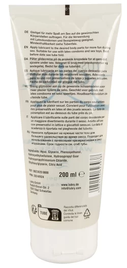 Alternative view of Just Glide Water-based Lubricant 200 ml - Vegan, Universal Formula
