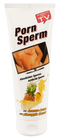 HOT Porn Sperm Pineapple 250ml Water-Based Gel with Pineapple Aroma