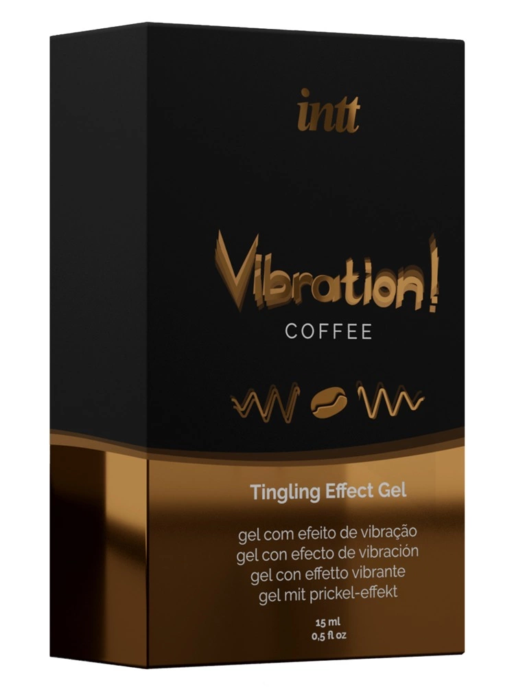 intt Vibration Coffee 15ml Stimulating Gel with Warming Effect - Asu ja Lelu