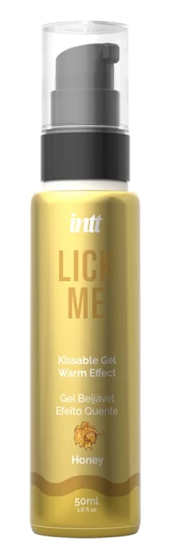 Alternative view of intt Lick Me Honey Edible Gel 50ml with Warming Effect and Honey Aroma
