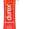 Durex Strawberry Lubricant 50 ml - Gentle Water-Based Formula, Flavoured