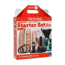 Alternative view of Doc Johnson Vac-U-Lock Dual Density Set Remote Control ULTRASKYN