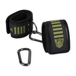 Doc Johnson Kink Tactical Ankle Cuffs Black/Green Neoprene Adjustable