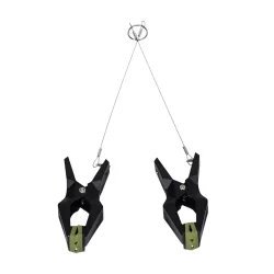 Hardwire Hangers Black/Green Advanced Silicone Grip System