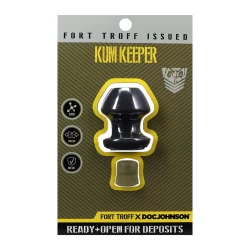 Alternative view of Oxballs Kum Keeper Plug Small Black - Flexible Silicone System