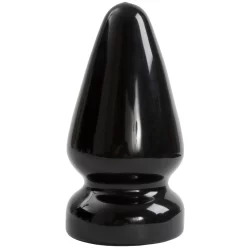 Doc Johnson TitanMen Anal Plug 4 cm x 9.5 cm Black Dual Density