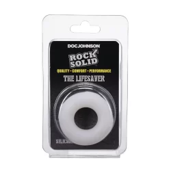 Alternative view of Rock Solid Lifesaver Silicone Support Ring - Ultra-Smooth, Flexible, Black