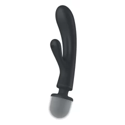 Satisfyer Triple Lover Hybrid Wand Grey - 3-Motor Rechargeable Massager