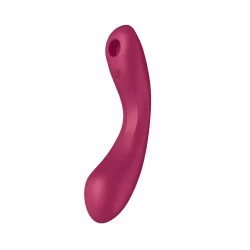Satisfyer Curvy Trinity 1 Red Multi-Function Air Pulse Vibrator