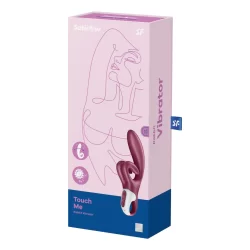 Alternative view of Touch Me G-Spot & Clitoral Stimulator by Dream Toys, 3 Motors, Silicone, Pink