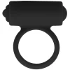 CalExotics Vibrating Silicone Ring Black - Flexible Intimate Enhancer - Asu ja Lelu