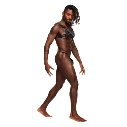 Alternative view of Male Power Virgo Adjustable Harness Imitation Leather Black One Size