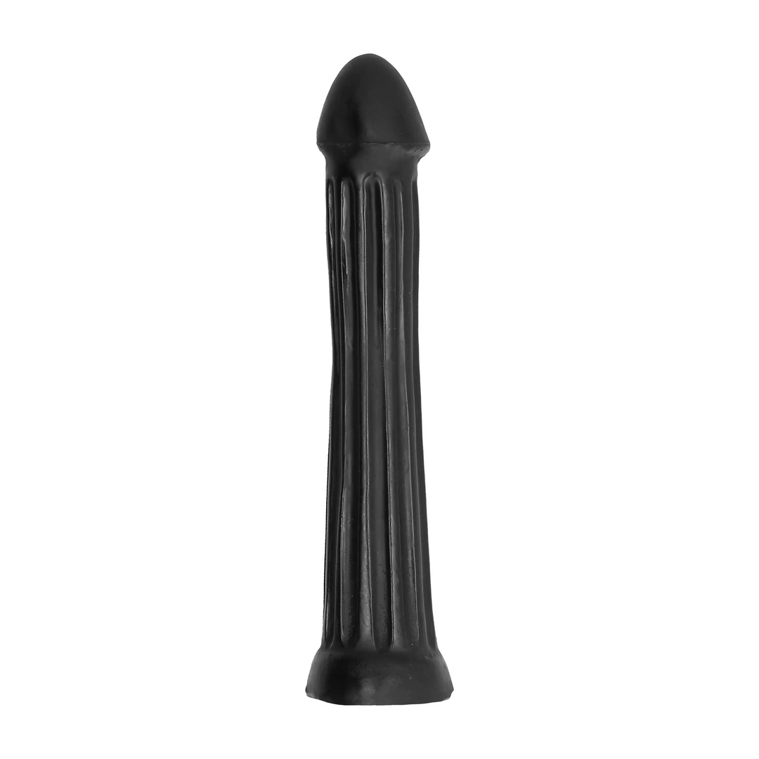 All Black Model 070 31cm Anatomic Intimate Device - Textured Black - Asu ja Lelu