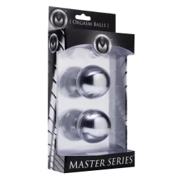 Alternative view of Titanica Steel Weighted Balls 2'' Grey - Heavy-Duty Intimate Exercise System