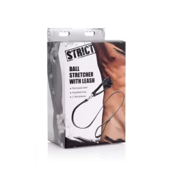 Alternative view of STRICT Adjustable Ball Stretcher with Leash System, Black, Universal Size