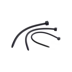 XR Brands Master Series Silicone Sounding Device Screw-On Luxury Black